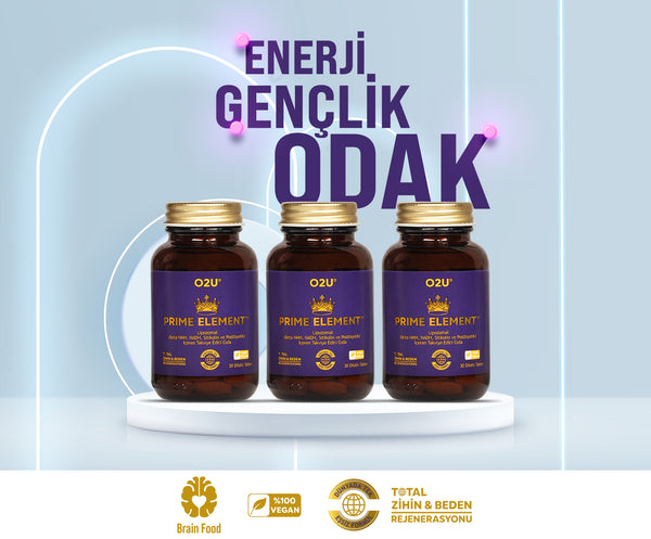 O2U Prime Element 30 Dilaltı Tablet | 820 Mg/Tablet