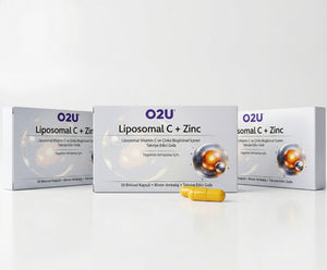 O2U Lipozomal C Vitamini + Çinko Bisglisinat | Bağışıklık ve Antioksidan Desteği - O2U Prime Element